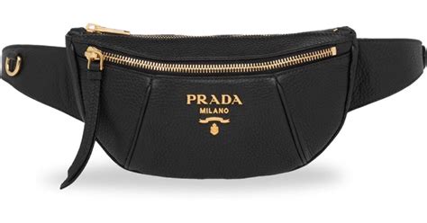 prada small leather belt bag|Prada bum bag women's.